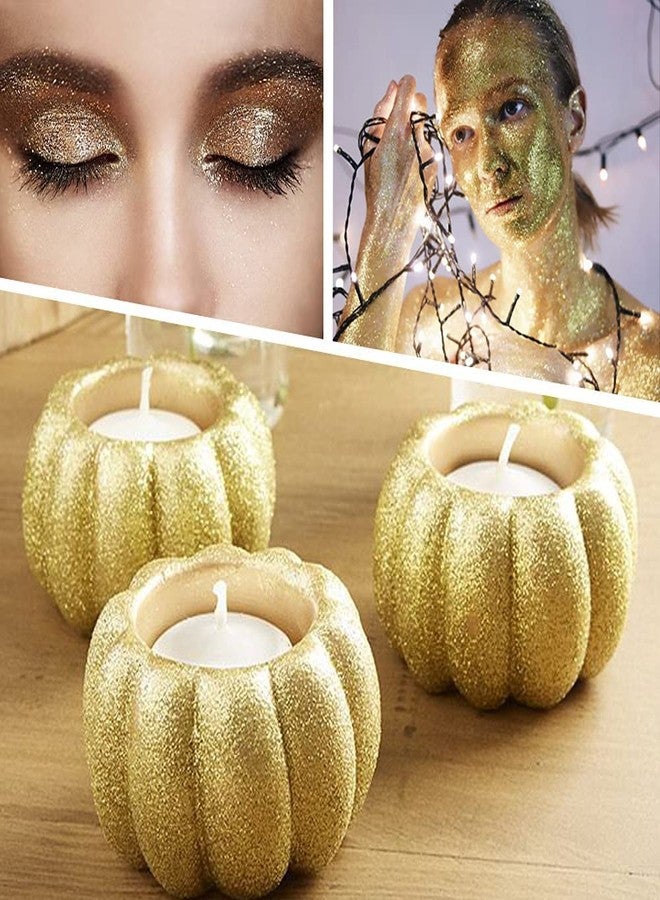 SNOOGG 350 Gram Extra Fine Gold Glitter for Resin Art, Nail Crafts, Sequins, Painting, Snow Globes, DIY Projects, and Holiday Decorations. - Image 4